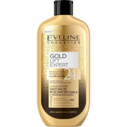 EVELINE LUXURY EXPERT 24K GOLD CAVIAR NOURHISIHING BODY MILK SPARKLY PARTICLES - 350ml